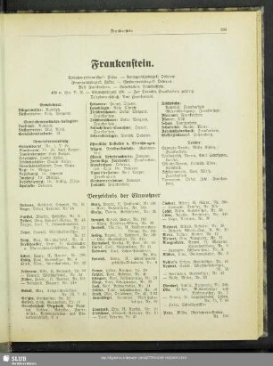 Frankenstein