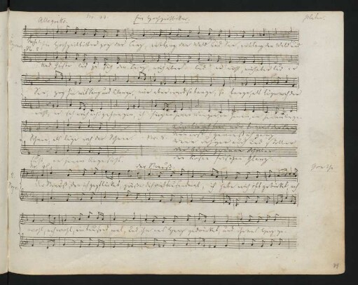 Der Strauß; S (2); F-Dur; H 287