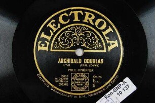 Archibald Douglas : II. Teil / (Carl Loewe)