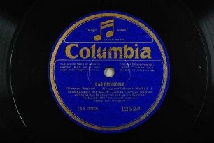 Das Rheingold : Einzug der Götter in Walhall, I. [Teil] / [Text und Musik:] Richard Wagner