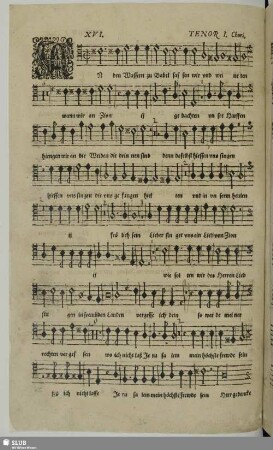 XVI. An den Wassern zu Babel; SWV 37