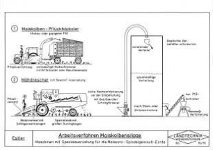 Arbeitsverfahren Maiskolbensilage