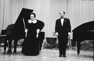 Donaueschingen: Donaueschinger Musiktage; Yvonne Loriod und Pierre Boulez