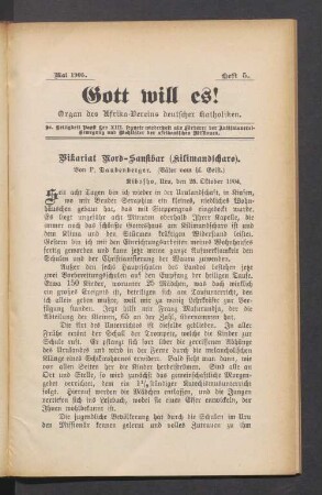 Mai 1905. Heft 5
