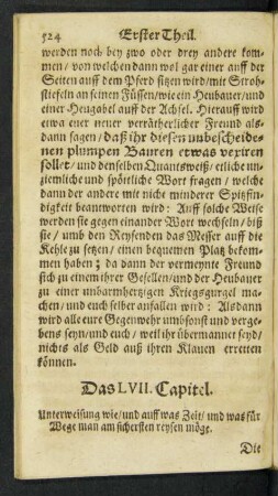 Das LVII. Capitel.