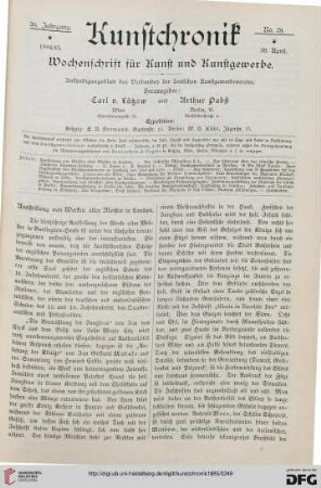 Heft 29 (30. April 1885)