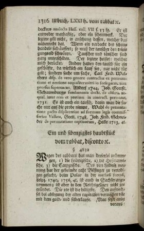 Ein und sibenzigstes haubtstück [-] Neun und sibzigstes haubtstück