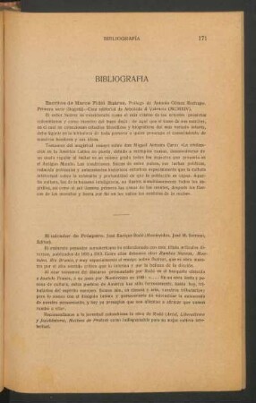 El mirador de Próspero. : José Enrique Rodó (Montevideo, José M. Serrano, Editor).