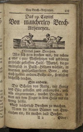 29. Von mancherley Brech-Arzeneyen