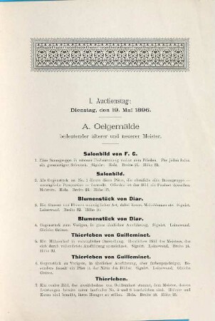 Sammlung von Kunstauctions-Catalogen : Von Rudolph Lepke, 152