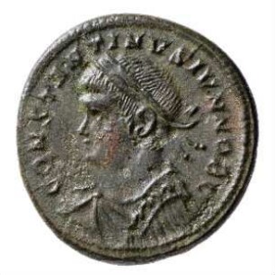Münze, Follis, Aes 3, 325 - 326 n. Chr.