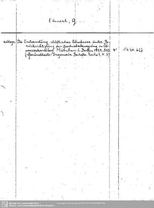 Ehnert, G.