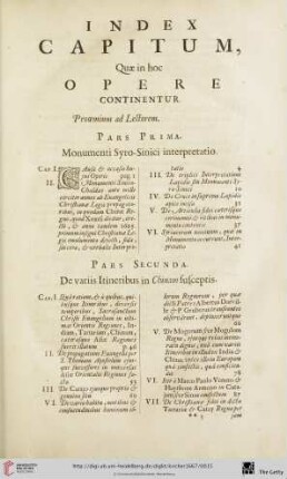Index capitum, quae in hoc opere continentur