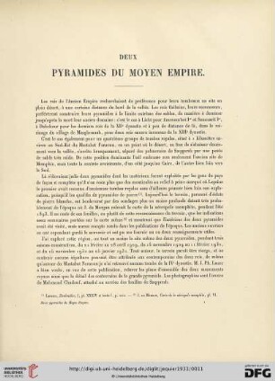 Pyramides du Moyen Empire
