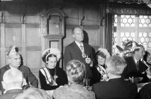 Freiburg, Zähringen: Büttenrede: Oberbürgermeister Dr. Keidel