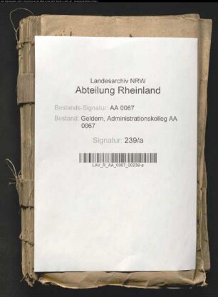 Von der englischen und französischen Truppe in der Provinz Geldern verursachter Schaden