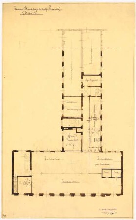 Berliner Handelsgesellschaft, Berlin: Teilgrundriss 2.OG