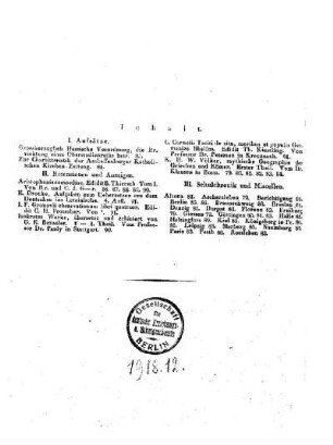Inhalt der zweiten Abtheilung der Allgemeinen Schulzeitung : [Juli 1832, Heft 79 - 91.