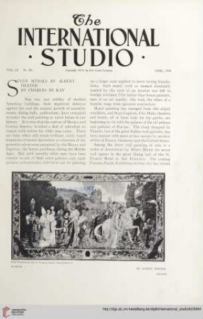 Seven murals by Albert Herter