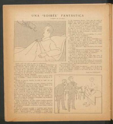 Una "soirée" fantástica : (Cuento de Navidad)