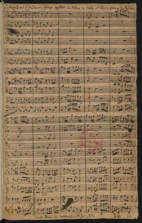 Magnificat; V (4), Coro, orch, bc; C-Dur