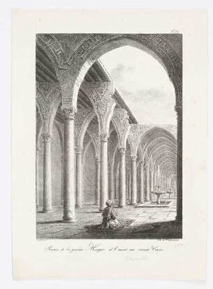 Ruines de la grande Mosquée d’Omar au vieux Caire