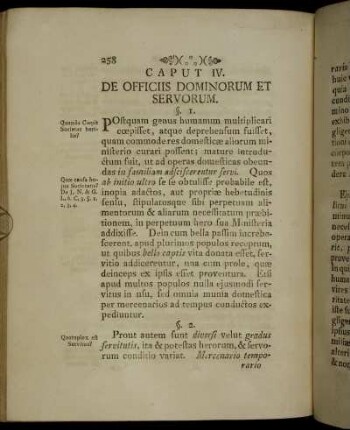 Caput IV. De Officiis Dominorum Et Servorum.