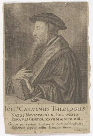 Bildnis des Ioh. Calvinus