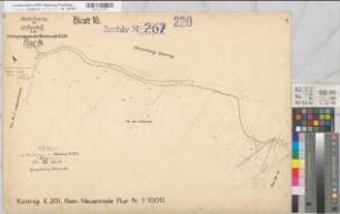 Küntrop (Neuenrade), Garbeck (Balve), Umlegung Küntrop, Bl.18 Urkarte I Neuenrade Flur 14