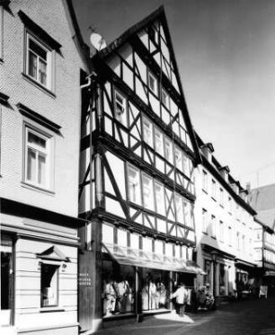 Fachwerkhaus; Alsfeld, Mainzer Gasse 7