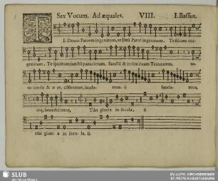VIII. Te Deum patrem