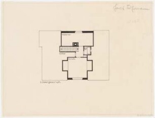 Wohnhaus Regierungsrat Fuhrmann, Berlin-Zehlendorf: Grundriss 2. Obergeschoss