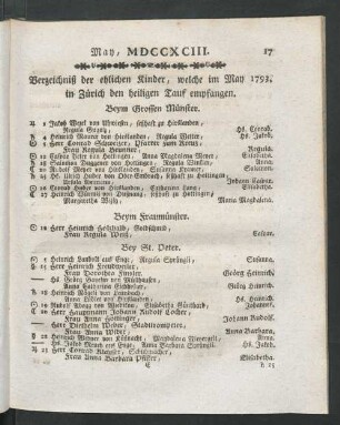 May, MDCCXCIII