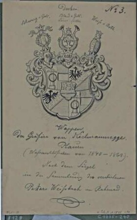 Wappen der Gräfin von Kielmannsegge