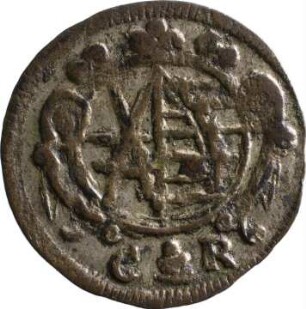Münze, Pfennig, 1668