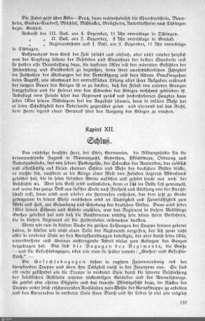 Kapitel XII: Schluß.