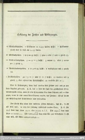 Erklärung der Zeichen und Abkürzungen