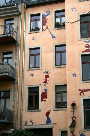 Dresden: Kunsthofpassage in der Neustadt