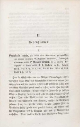 661-664 [Rezension] Strunck, Michael, Westphalia sancta pia beata