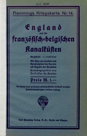 14: England und die französische-belgischen Kanalküsten