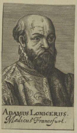 Bildnis des Adamus Lonicerus
