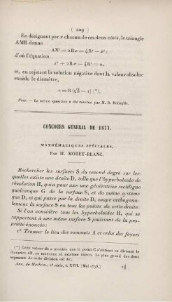 Concours général de 1877.