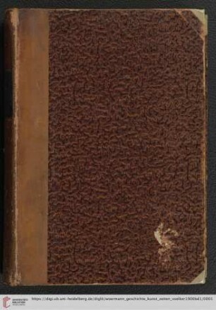 Band 1: Geschichte der Kunst aller Zeiten und Völker: Die Kunst der vor- und außerchristlichen Völker