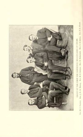 Group of the first six Cambridge missionaries at Delhi