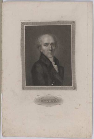 Bildnis des Antonio Canova