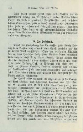 15. Im Hofdienst