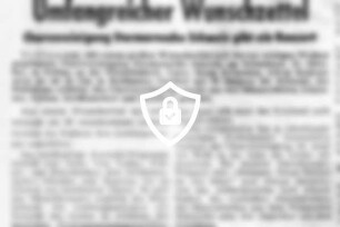 Umfangreicher Wunschzettel