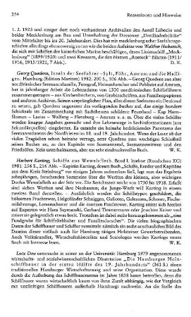 Quedens, Georg :: Inseln der Seefahrer, Sylt, Föhr, Amrum und die Halligen : Hamburg, Edition Maritim, 1982