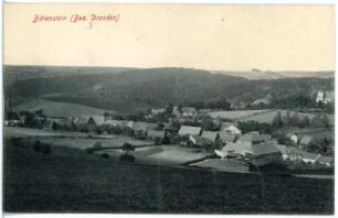 Bärenstein. Blick auf Bärenstein