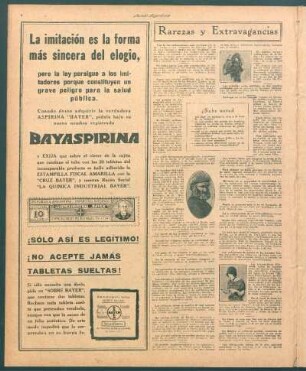 Rarezas y extravagancias